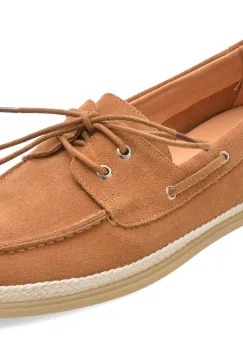 Pantofi EPICA maro, 2519, din piele intoarsa imagine