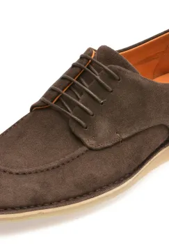 Pantofi EPICA maro, B463, din piele intoarsa imagine