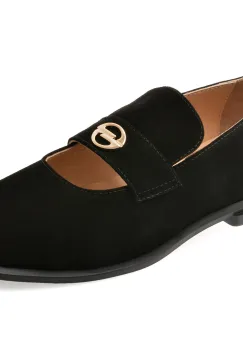 Pantofi EPICA negri, 1932412, din piele intoarsa imagine