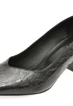 Pantofi EPICA negri, 3510074, din piele naturala lacuita imagine