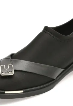 Pantofi EPICA negri, 3941109, din material textil imagine