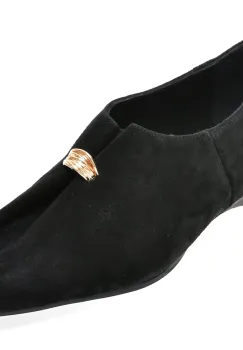 Pantofi EPICA negri, 537H192, din piele intoarsa imagine