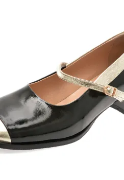 Pantofi EPICA negri, 6020238, din piele naturala lacuita imagine