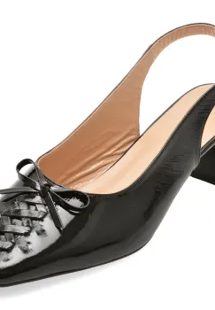 Pantofi EPICA negri, 6195231, din piele naturala lacuita imagine