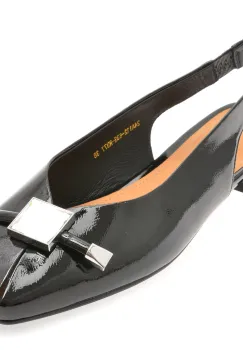 Pantofi EPICA negri, 63S, din piele naturala lacuita imagine