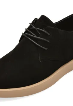 Pantofi EPICA negri, 80027, din piele intoarsa imagine