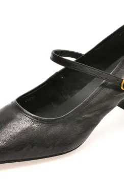 Pantofi EPICA negri, 8065, din piele naturala imagine