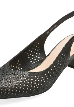 Pantofi EPICA negri, JI60072, din piele intoarsa imagine