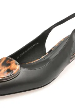 Pantofi EPICA negri, LD1094, din piele naturala imagine