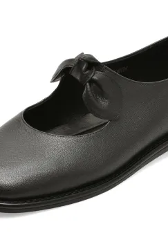 Pantofi EPICA negri, N731, din piele naturala imagine