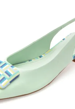 Pantofi EPICA verzi, 1152720, din piele naturala imagine