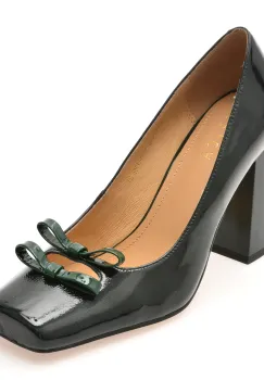 Pantofi EPICA verzi, 5C111, din piele naturala lacuita imagine