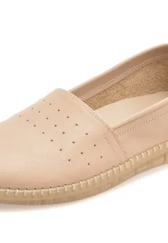 Pantofi EVIDA bej, EV2946, din piele naturala imagine