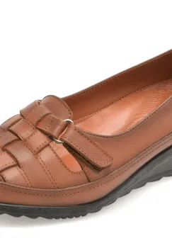 Pantofi EVIDA maro, EV2475, din piele naturala imagine