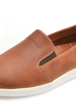 Pantofi EVIDA maro, EV2812A, din piele naturala imagine