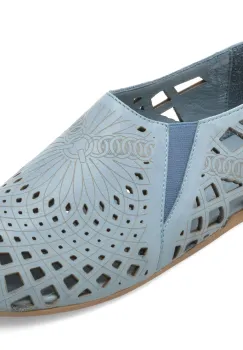 Pantofi FLAVIA PASSINI albastri, 1171, din piele naturala imagine