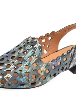 Pantofi FLAVIA PASSINI albastri, 1332G11, din piele intoarsa imagine