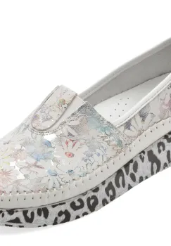 Pantofi FLAVIA PASSINI albi, 712, din piele naturala imagine