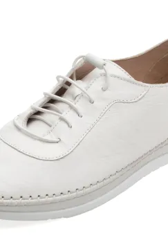 Pantofi FLAVIA PASSINI albi, CS581, din piele naturala imagine