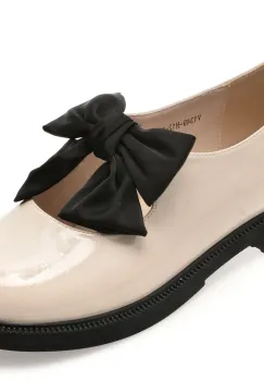 Pantofi FLAVIA PASSINI bej, 1349H12, din piele naturala lacuita imagine