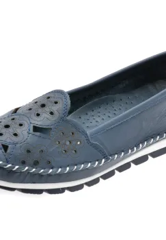 Pantofi FLAVIA PASSINI bleumarin, 2336, din piele naturala imagine