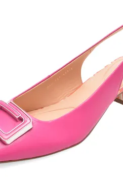 Pantofi FLAVIA PASSINI fucsia, 1154845, din piele naturala imagine