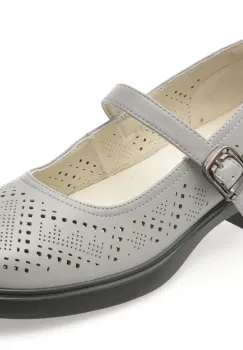 Pantofi FLAVIA PASSINI gri, 622001, din piele naturala imagine