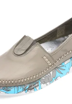 Pantofi FLAVIA PASSINI gri, 712, din piele naturala imagine