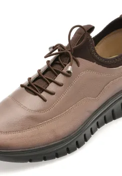 Pantofi FLAVIA PASSINI gri, EV2843, din piele naturala imagine