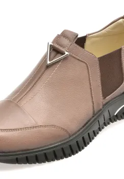 Pantofi FLAVIA PASSINI gri, EV2888, din piele naturala imagine