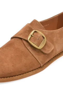 Pantofi FLAVIA PASSINI maro, 1581G16, din nabuc imagine