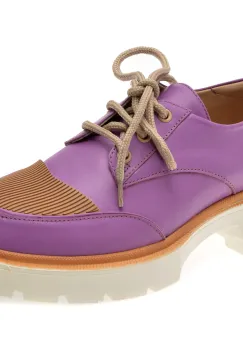 Pantofi FLAVIA PASSINI mov, 6003, din piele naturala imagine
