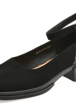 Pantofi FLAVIA PASSINI negri, 1272G12, din piele intoarsa imagine