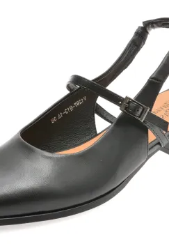 Pantofi FLAVIA PASSINI negri, 1297H13, din piele naturala imagine