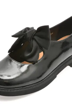 Pantofi FLAVIA PASSINI negri, 1349H12, din piele naturala lacuita imagine