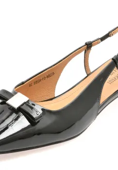 Pantofi FLAVIA PASSINI negri, 4H384, din piele naturala lacuita imagine