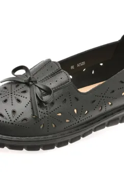 Pantofi FLAVIA PASSINI negri, 525, din piele naturala imagine