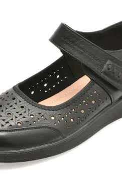 Pantofi FLAVIA PASSINI negri, 5327, din piele naturala imagine