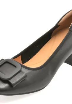 Pantofi FLAVIA PASSINI negri, 8005, din piele naturala imagine