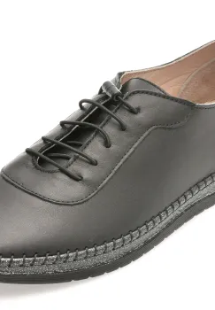 Pantofi FLAVIA PASSINI negri, CS581, din piele naturala imagine