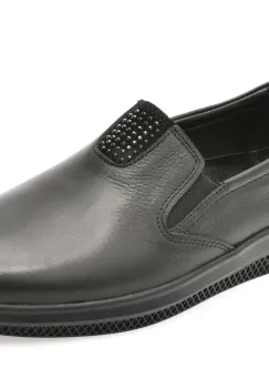 Pantofi FLAVIA PASSINI negri, EV2804, din piele naturala imagine