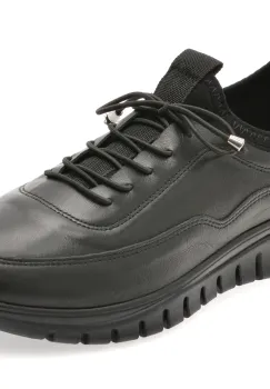 Pantofi FLAVIA PASSINI negri, EV2843, din piele naturala imagine