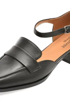 Pantofi FLAVIA PASSINI negri, NA118, din piele naturala imagine