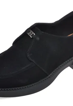 Pantofi FLAVIA PASSINI negri, V1207, din piele intoarsa imagine