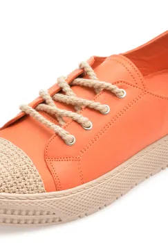 Pantofi FLAVIA PASSINI portocalii, 23811, din piele naturala imagine