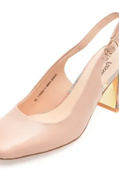 Pantofi FLAVIA PASSINI roz, 3K666, din piele naturala imagine