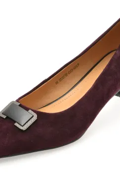 Pantofi FLAVIA PASSINI visinii, 4L248, din piele intoarsa imagine