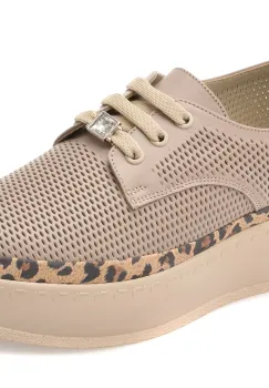 Pantofi GOLD DEER gri, 2126723, din piele naturala imagine