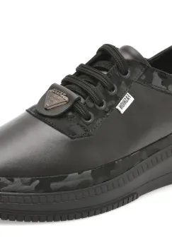 Pantofi GOLD DEER negri, 212668, din piele naturala imagine