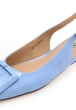 Pantofi GRYXX albastri, 63003, din piele naturala lacuita imagine